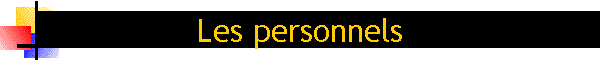 Les personnels